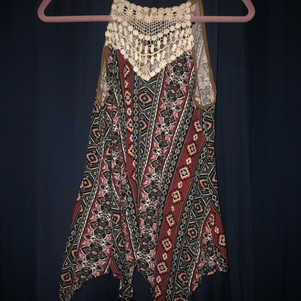 Tribal style tank top